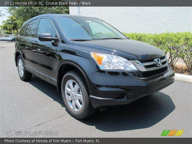 2011 Honda CR-V SE in Crystal Black Pearl