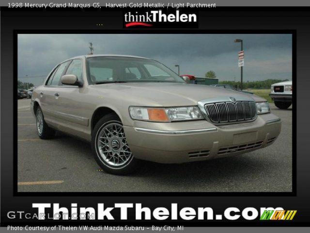 1998 Mercury Grand Marquis GS in Harvest Gold Metallic