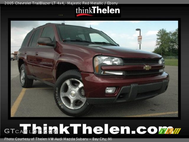 2005 Chevrolet TrailBlazer LT 4x4 in Majestic Red Metallic
