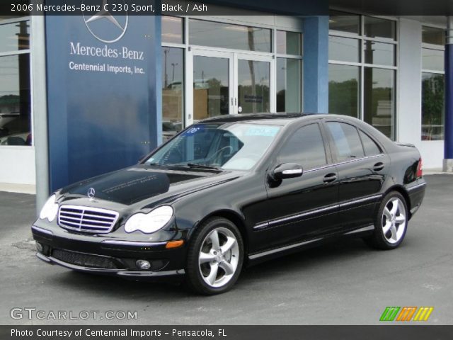 2006 Mercedes-Benz C 230 Sport in Black