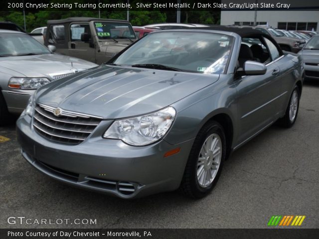 2008 Chrysler Sebring Touring Convertible in Silver Steel Metallic