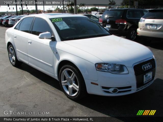 2007 Audi A4 2.0T Sedan in Ibis White