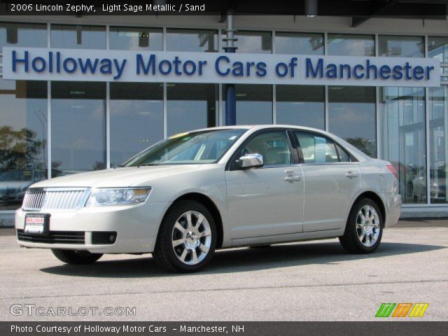 2006 Lincoln Zephyr  in Light Sage Metallic