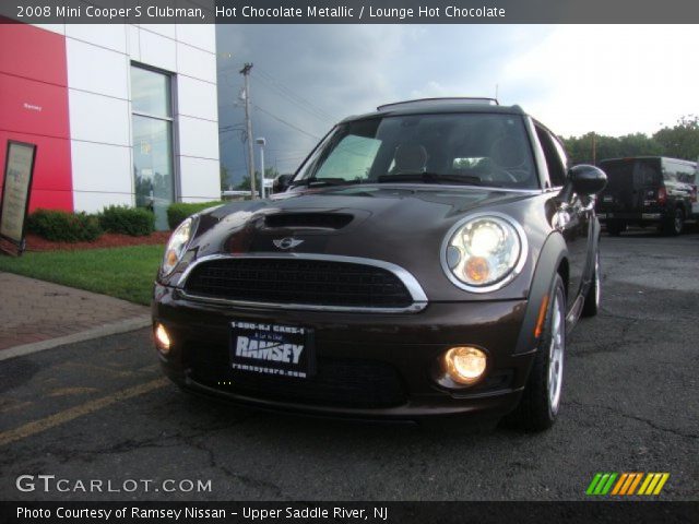 2008 Mini Cooper S Clubman in Hot Chocolate Metallic