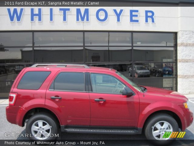 2011 Ford Escape XLT in Sangria Red Metallic
