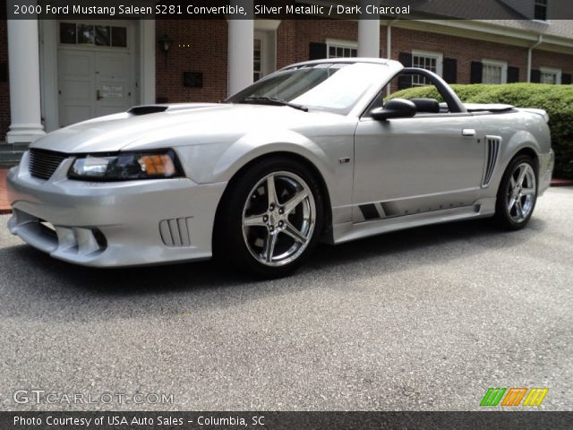 2000 Ford Mustang Saleen S281 Convertible in Silver Metallic