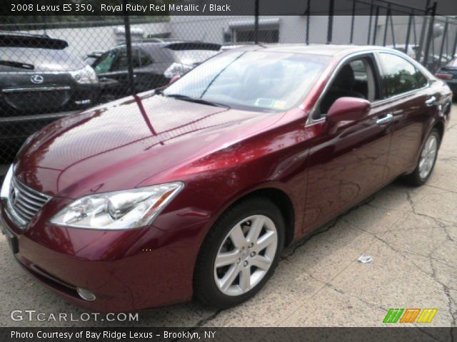 2008 Lexus ES 350 in Royal Ruby Red Metallic
