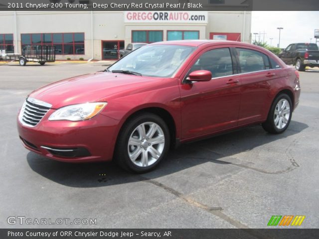 2011 Chrysler 200 Touring in Deep Cherry Red Crystal Pearl