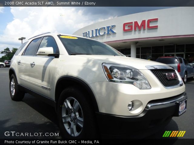 2008 GMC Acadia SLT AWD in Summit White