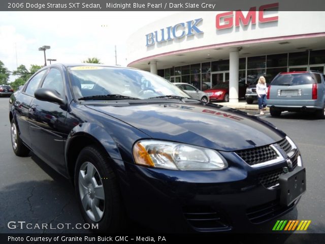 2006 Dodge Stratus SXT Sedan in Midnight Blue Pearl