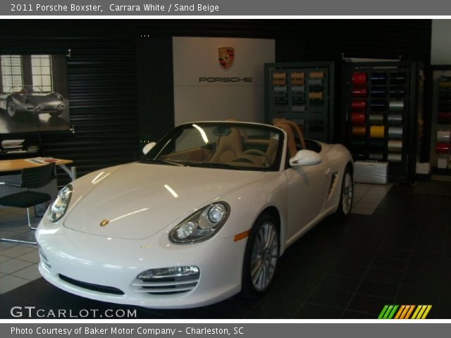 2011 Porsche Boxster  in Carrara White