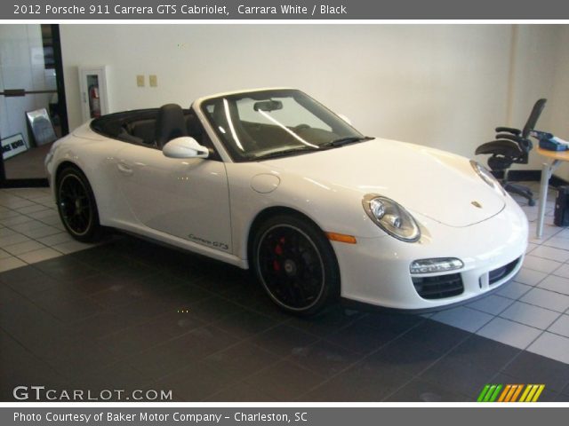 2012 Porsche 911 Carrera GTS Cabriolet in Carrara White