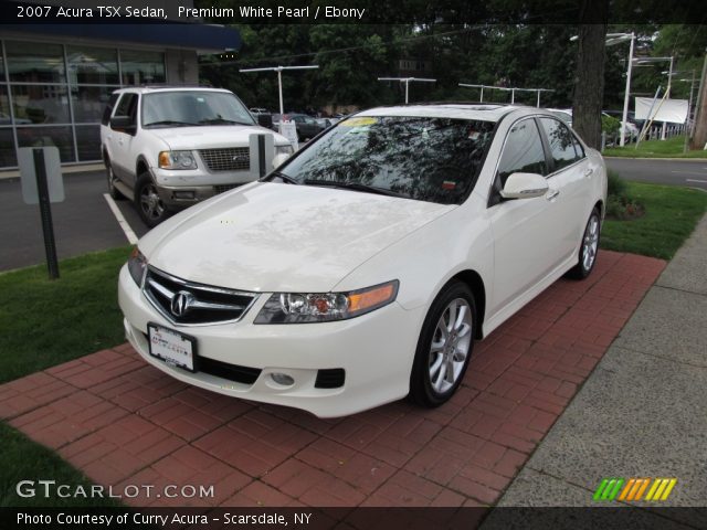2007 Acura TSX Sedan in Premium White Pearl