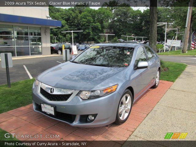 2009 Acura TSX Sedan in Glacier Blue Metallic