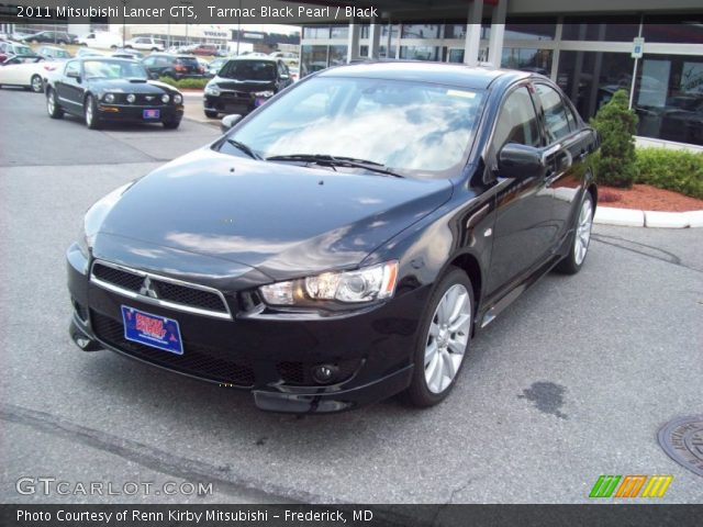 2011 Mitsubishi Lancer GTS in Tarmac Black Pearl