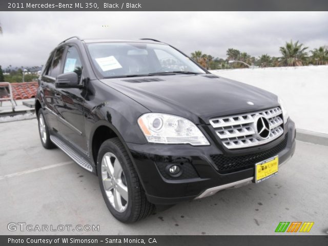 2011 Mercedes-Benz ML 350 in Black