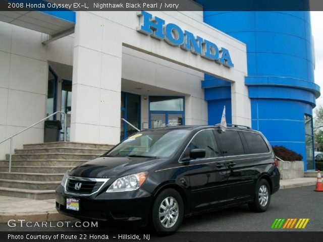 2008 Honda Odyssey EX-L in Nighthawk Black Pearl
