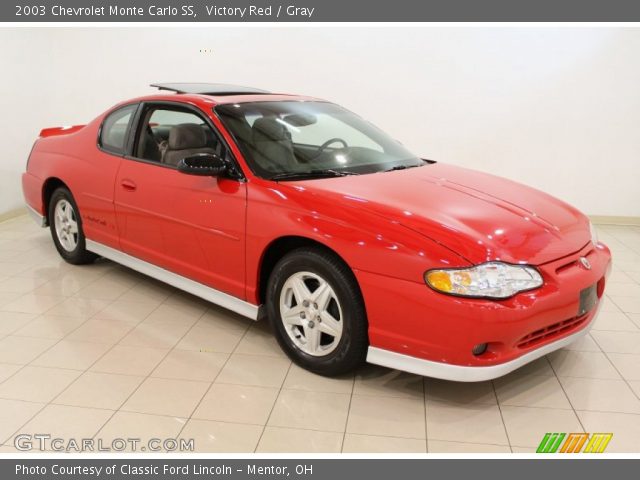 2003 Chevrolet Monte Carlo SS in Victory Red