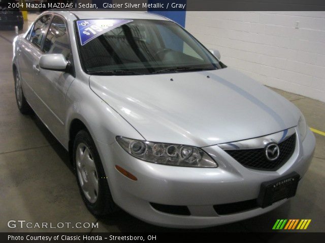 2004 Mazda MAZDA6 i Sedan in Glacier Silver Metallic
