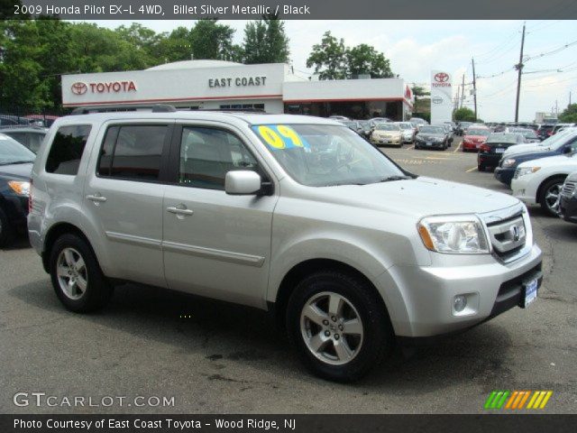 2009 Honda Pilot EX-L 4WD in Billet Silver Metallic