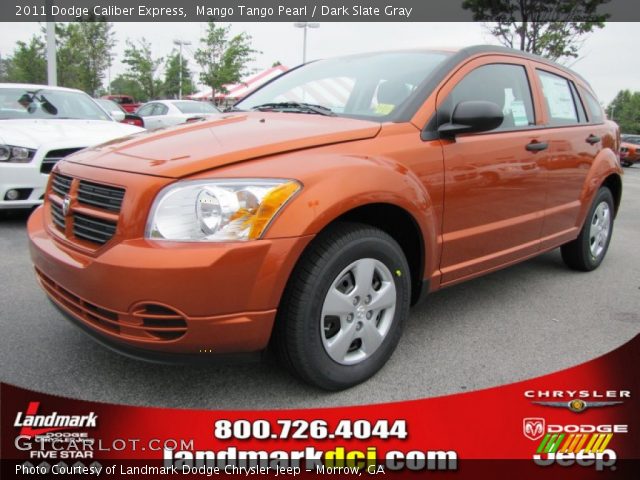 2011 Dodge Caliber Express in Mango Tango Pearl