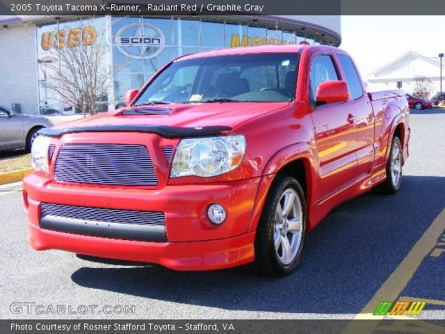 2005 Toyota Tacoma X-Runner in Radiant Red