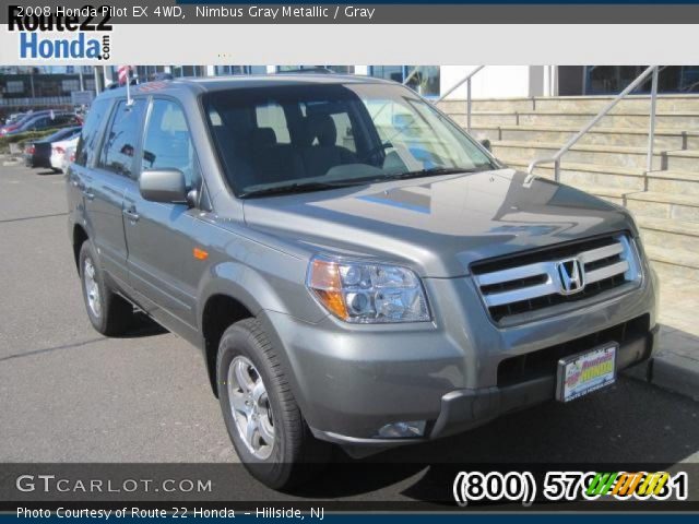 2008 Honda Pilot EX 4WD in Nimbus Gray Metallic