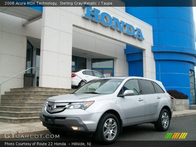 2008 Acura MDX Technology in Sterling Gray Metallic