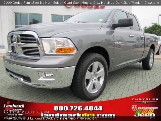 2009 Dodge Ram 1500 Big Horn Edition Quad Cab in Mineral Gray Metallic
