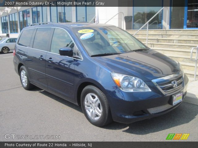 2007 Honda Odyssey EX-L in Midnight Blue Pearl