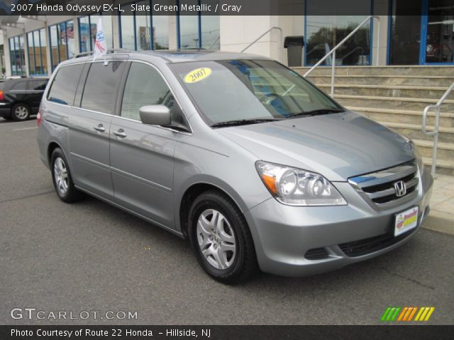 2007 Honda Odyssey EX-L in Slate Green Metallic