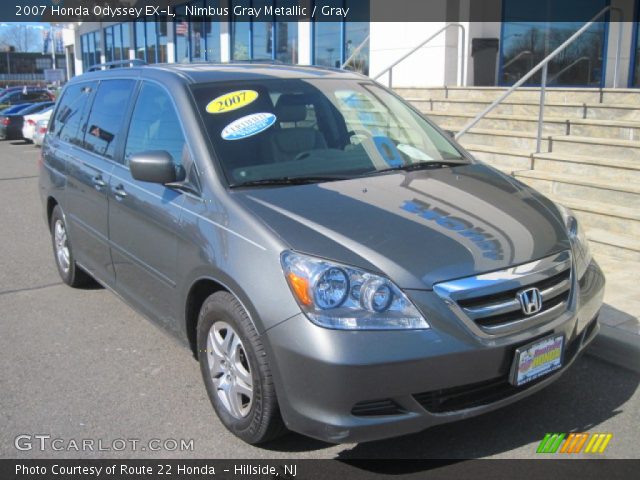 2007 Honda odyssey gray