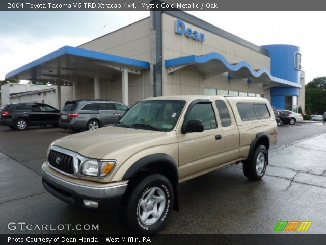 2004 Toyota Tacoma V6 TRD Xtracab 4x4 in Mystic Gold Metallic
