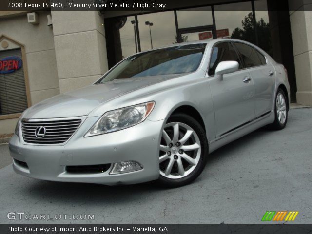 2008 Lexus LS 460 in Mercury Silver Metallic