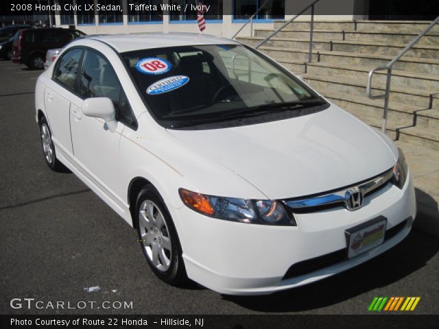 2008 Honda Civic LX Sedan in Taffeta White