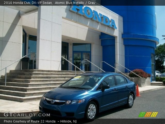2010 Honda Civic DX-VP Sedan in Atomic Blue Metallic