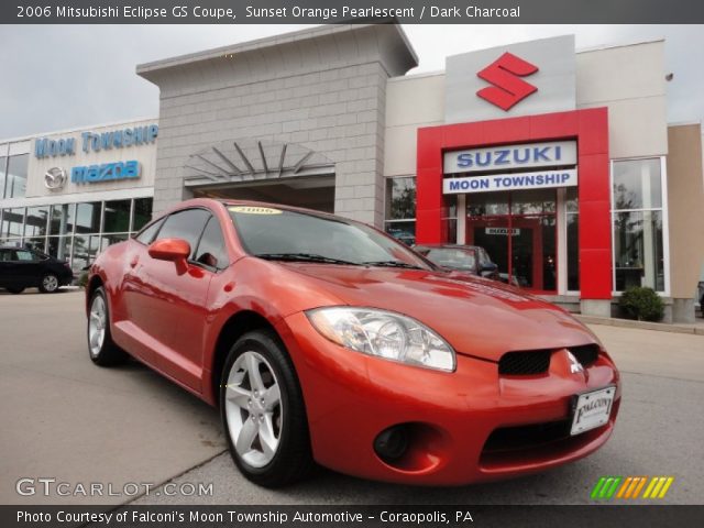 2006 Mitsubishi Eclipse GS Coupe in Sunset Orange Pearlescent