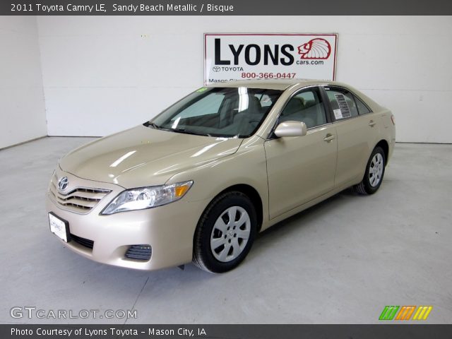 2011 Toyota Camry LE in Sandy Beach Metallic
