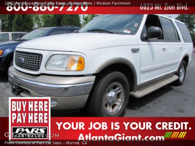 2002 Ford Expedition Eddie Bauer in Oxford White
