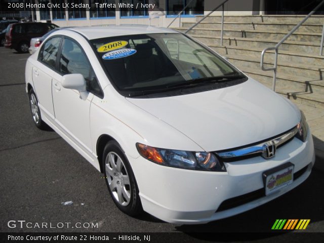2008 Honda Civic LX Sedan in Taffeta White