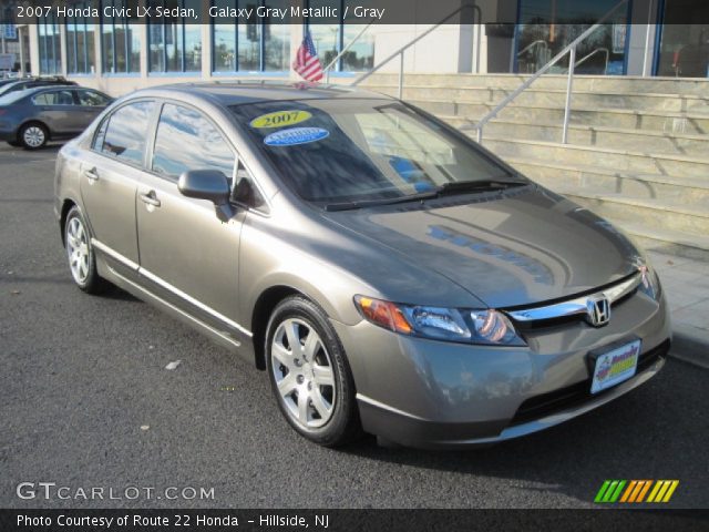 Galaxy gray metallic honda civic 2007