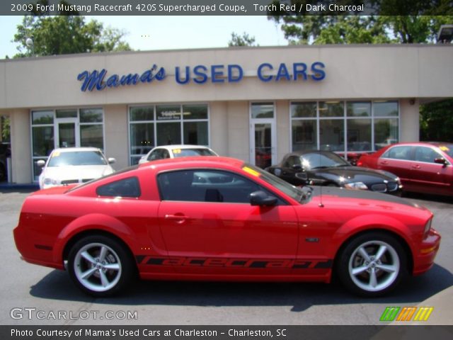 2009 Ford Mustang Racecraft 420S Supercharged Coupe in Torch Red