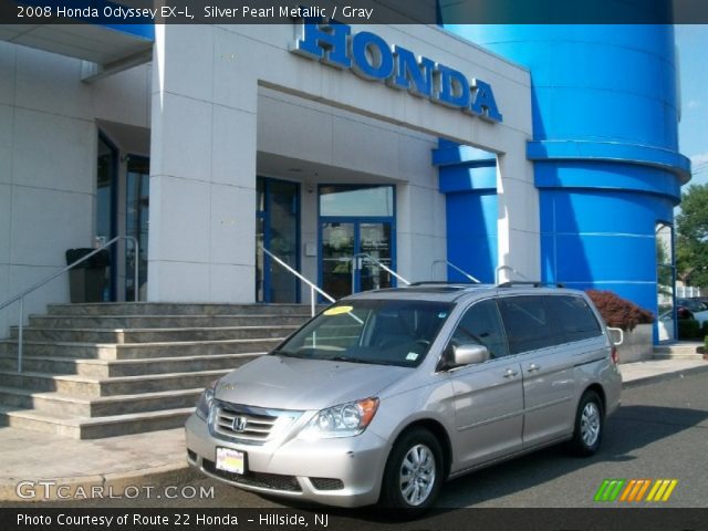 2008 Honda Odyssey EX-L in Silver Pearl Metallic