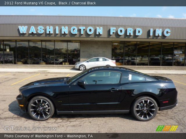 2012 Ford Mustang V6 Coupe in Black