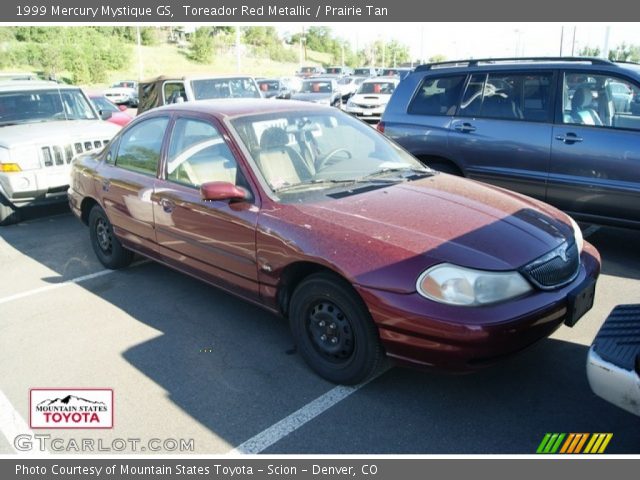 1999 Mercury Mystique GS in Toreador Red Metallic