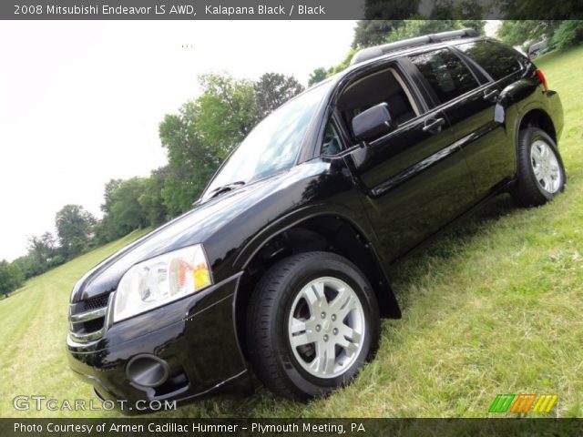 2008 Mitsubishi Endeavor LS AWD in Kalapana Black