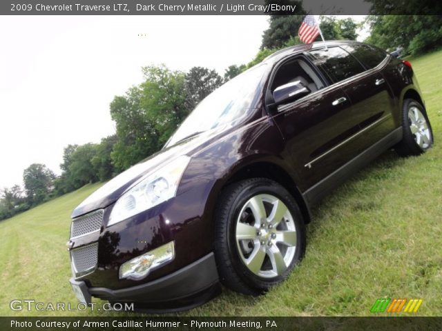 2009 Chevrolet Traverse LTZ in Dark Cherry Metallic