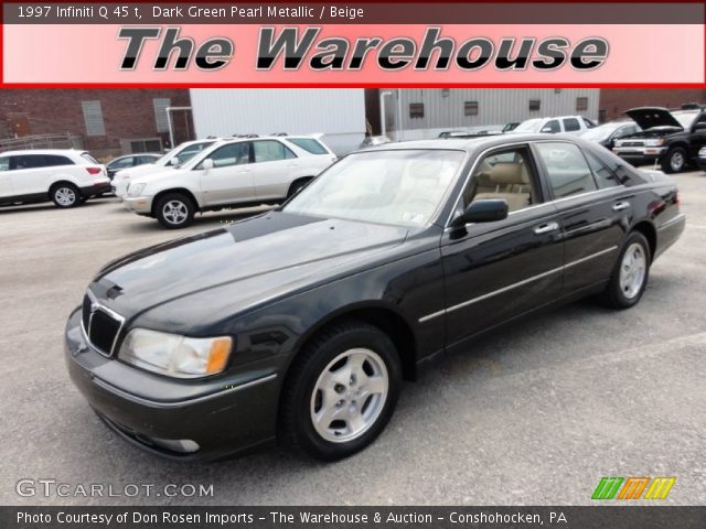 1997 Infiniti Q 45 t in Dark Green Pearl Metallic