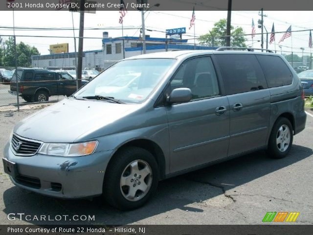 2001 Honda Odyssey EX in Granite Green