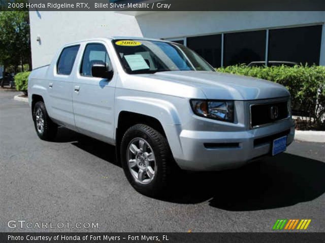 2008 Honda Ridgeline RTX in Billet Silver Metallic